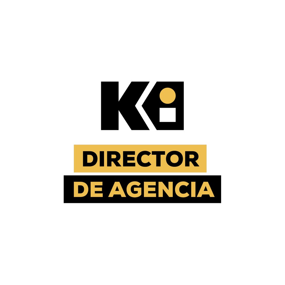 Rótulo de puerta: Director de agencia