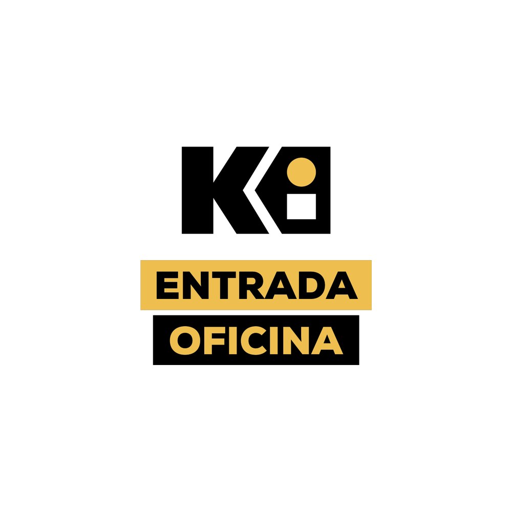 Rótulo de puerta: Entrada oficina