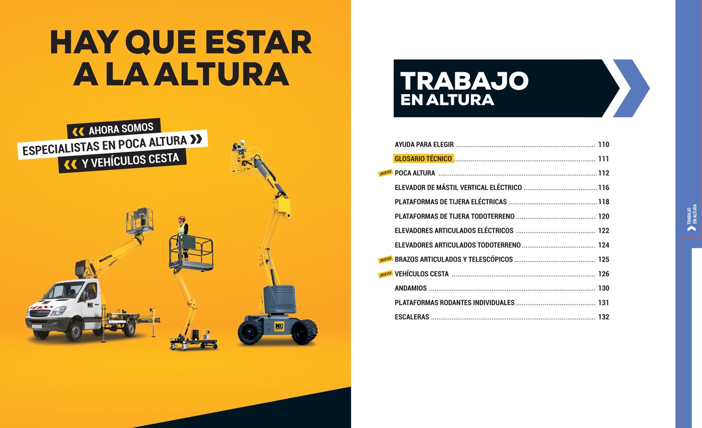 Separador de Trabajo en altura: hay que estar a la altura